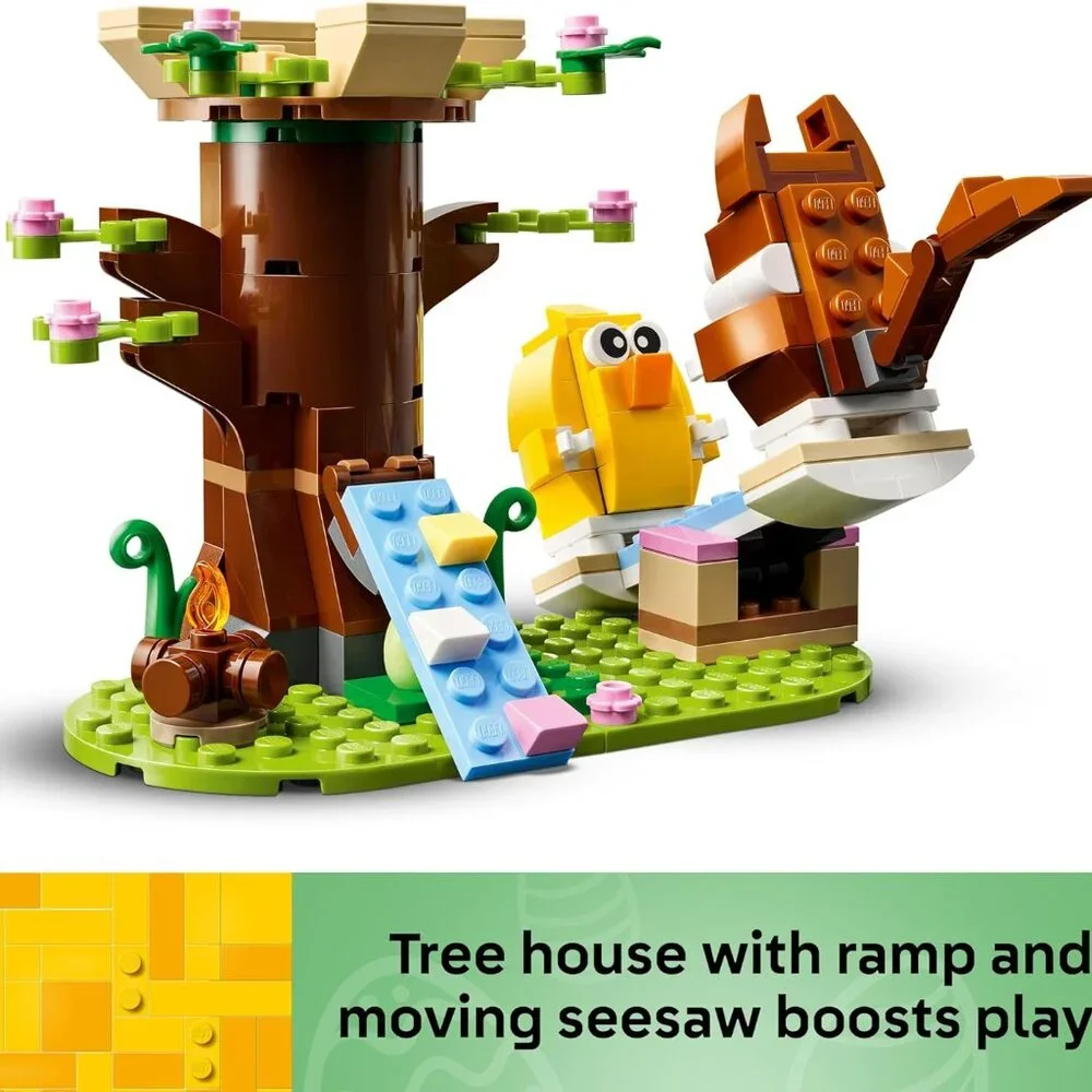 New LEGO Spring Animal Playground Building Toy Set Squirrel Chick Bird Figure 40